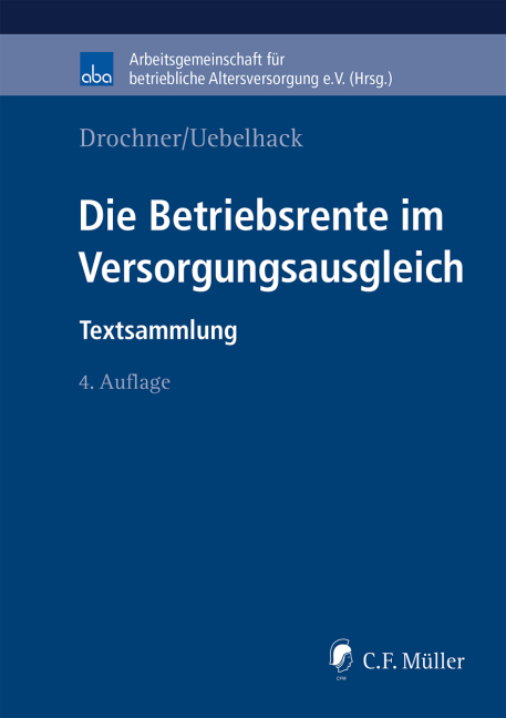 Die Betriebsrente im Versorgungsausgleich main product photo