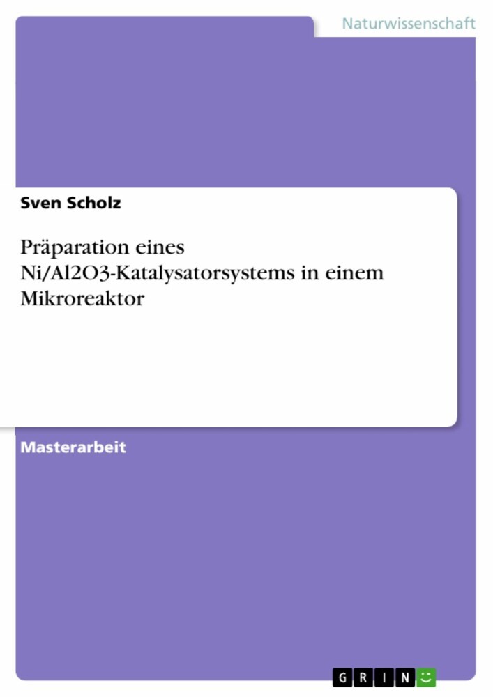 Präparation eines Ni/Al2O3-Katalysatorsystems in einem Mikroreaktor main product photo