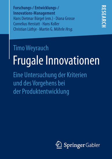 Frugale Innovationen main product photo