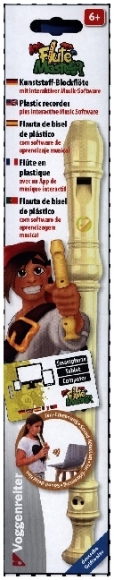 Flute Master (App) mit Blockflöte aus Kunststoff (deutsche Griffweise) main product photo