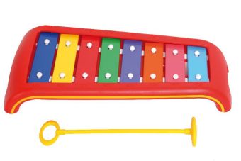 Kinder-Glockenspiel (8 Klangplatten C bis C, diatonisch)