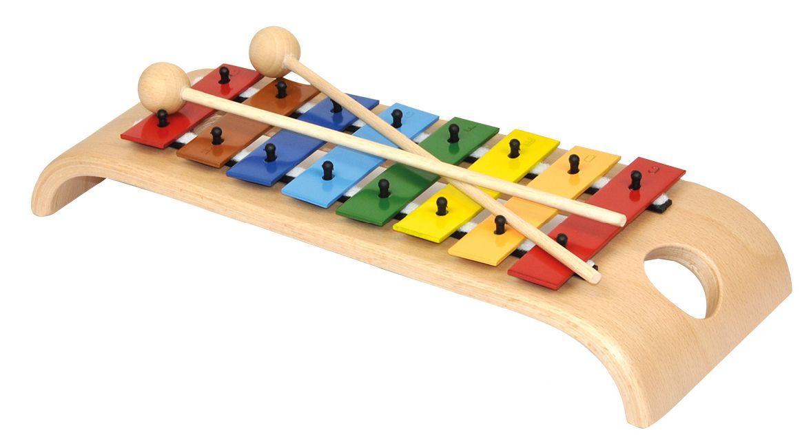 Das wunderschöne Glockenspiel (Holzglockenspiel mit Metallplatten, diatonisch, 2 Schlägel) main product photo