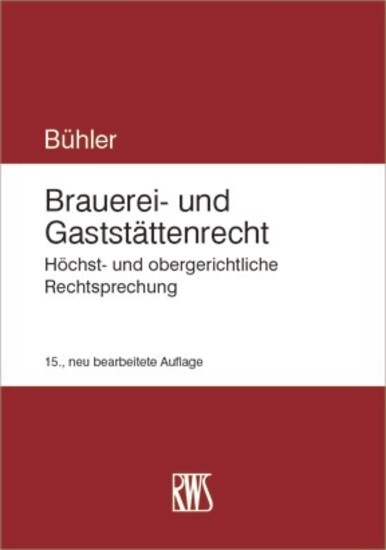Brauerei- und Gaststättenrecht main product photo