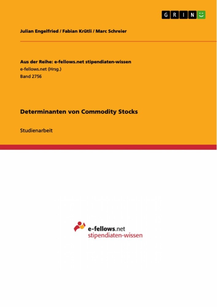 Determinanten von Commodity Stocks main product photo