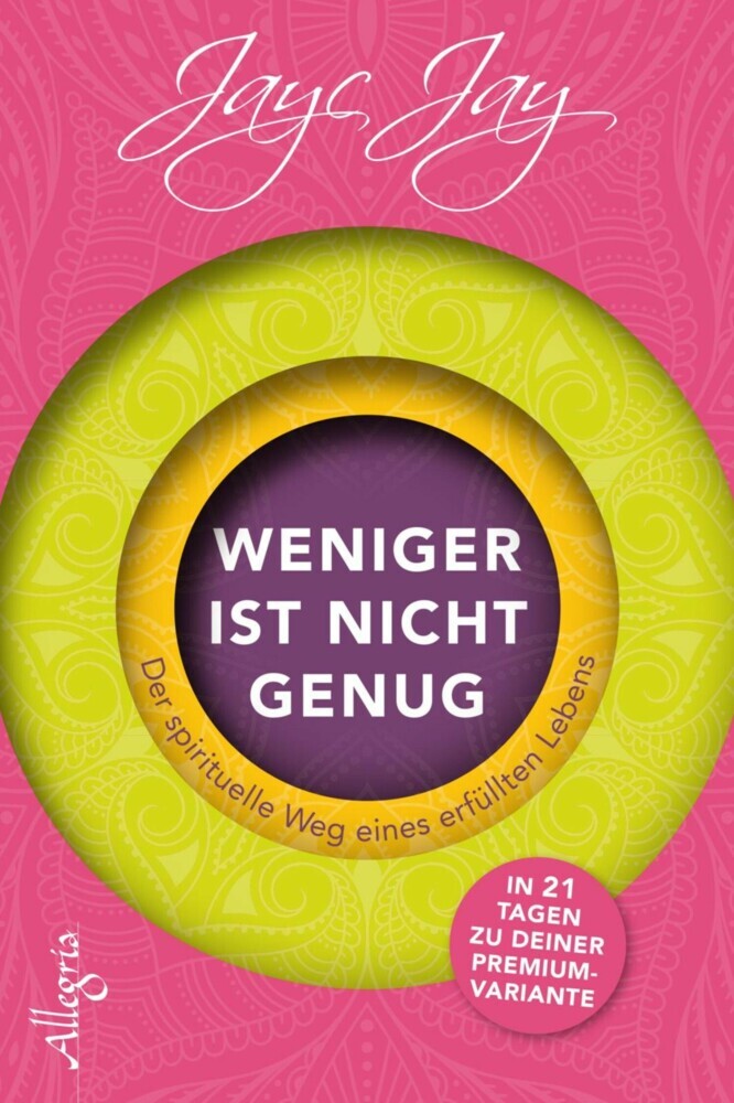 Weniger ist nicht genug main product photo