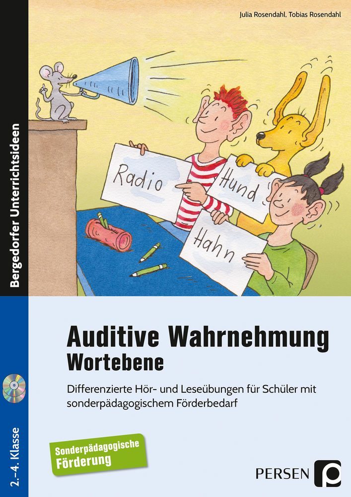 Auditive Wahrnehmung - Wortebene, m. 1 CD-ROM main product photo