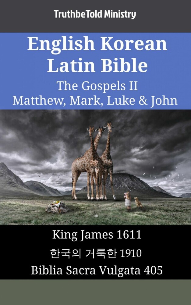 English Korean Latin Bible - The Gospels II - Matthew, Mark, Luke & John main product photo