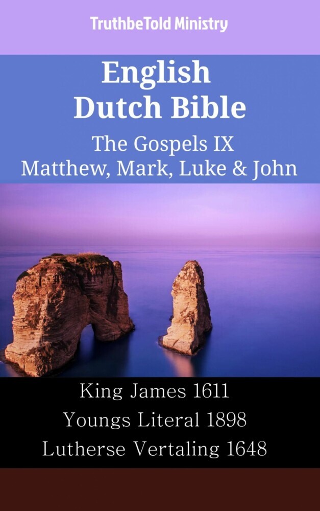 English Dutch Bible - The Gospels IX - Matthew, Mark, Luke & John main product photo