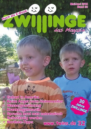 Zwillinge - das Magazin Mai/Juni 2018 main product photo