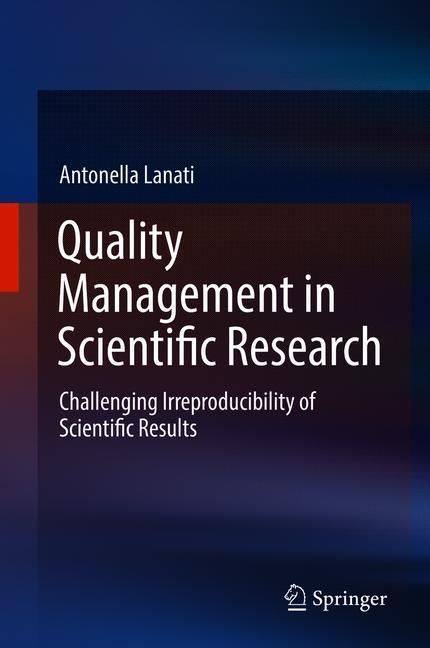 Quality Management in Scientific Research main product photo