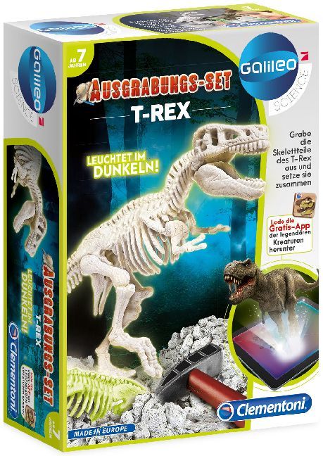Ausgrabungs-Set - T-Rex fluoreszierend (Experimentierkasten) main product photo