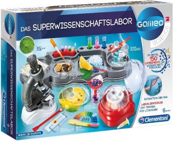 Das Superwissenschaftslabor (Experimentierkasten)