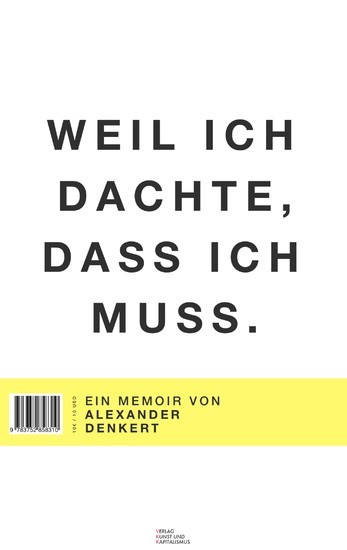 Weil ich dachte, dass ich muss main product photo