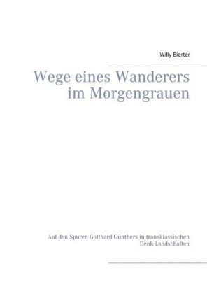 Wege eines Wanderers im Morgengrauen
