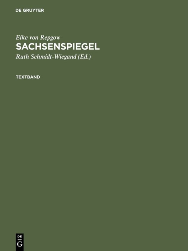 Sachsenspiegel main product photo