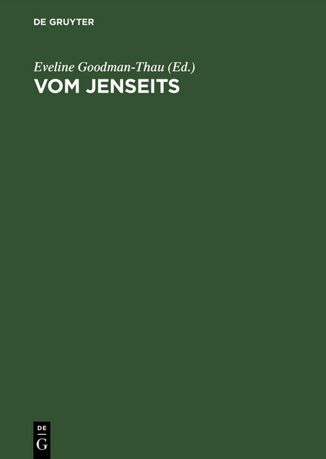 Vom Jenseits main product photo