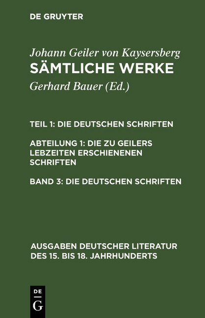 Die deutschen Schriften main product photo