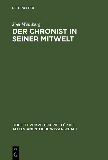 Der Chronist in seiner Mitwelt main product photo