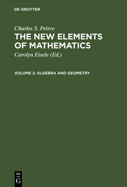 Algebra and Geometry main product photo