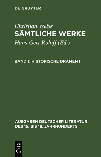Historische Dramen I main product photo