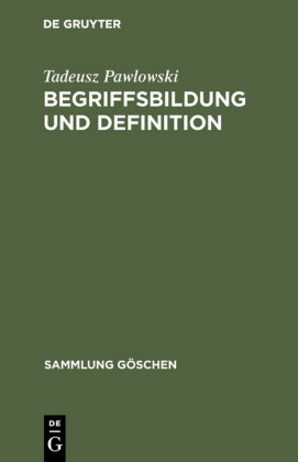 Begriffsbildung und Definition