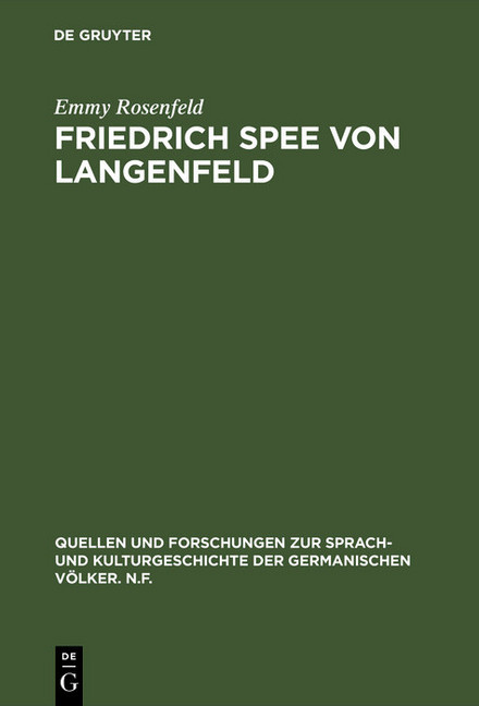 Friedrich Spee von Langenfeld main product photo