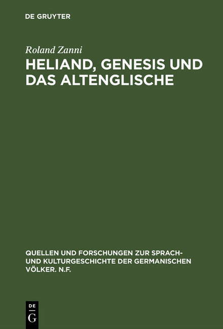 Heliand, Genesis und das Altenglische main product photo
