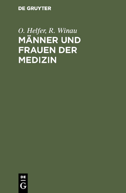 Männer und Frauen der Medizin main product photo