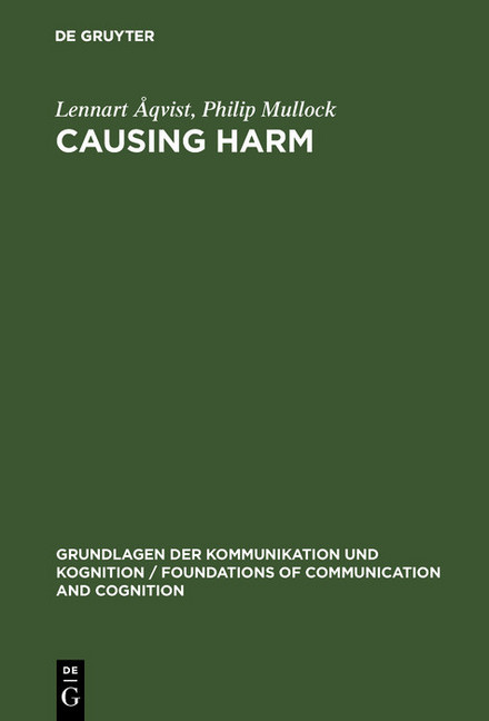 Causing Harm main product photo
