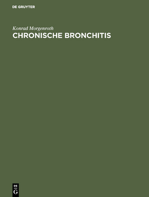 Chronische Bronchitis main product photo