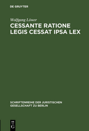 Cessante ratione legis cessat ipsa lex