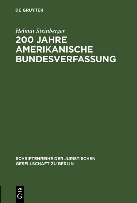200 Jahre amerikanische Bundesverfassung main product photo