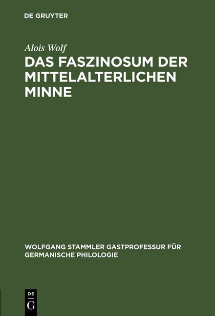 Das Faszinosum der mittelalterlichen Minne main product photo