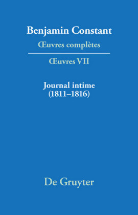 Journal intime (1811-1816). Carnet. Livres de dépenses