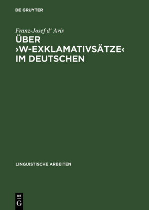 Über ?w-Exklamativsätze? im Deutschen