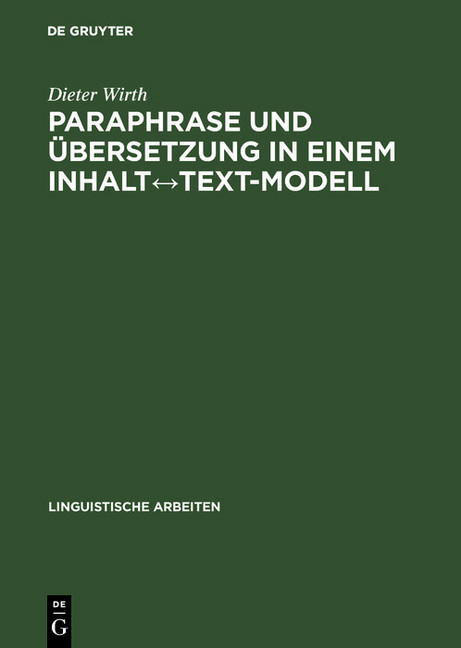 Paraphrase und Übersetzung in einem Inhalt?Text-Modell main product photo