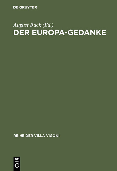 Der Europa-Gedanke main product photo