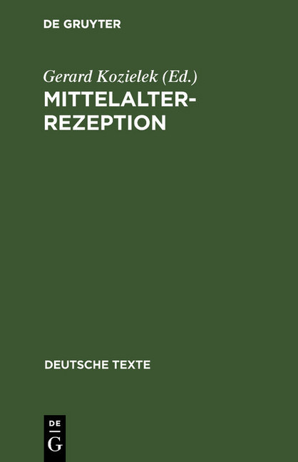 Mittelalterrezeption main product photo