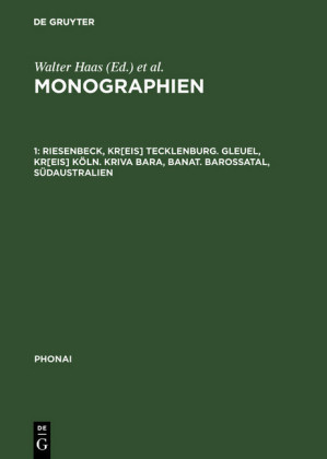 Riesenbeck, Kr[eis] Tecklenburg. Gleuel, Kr[eis] Köln. Kriva Bara, Banat. Barossatal, Südaustralien