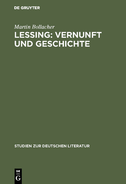 Lessing: Vernunft und Geschichte main product photo