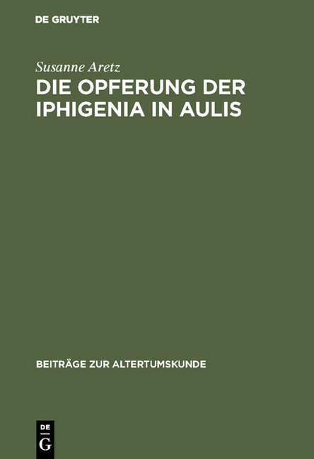 Die Opferung der Iphigenia in Aulis main product photo