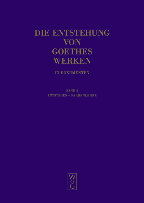 Entstehen - Farbenlehre main product photo