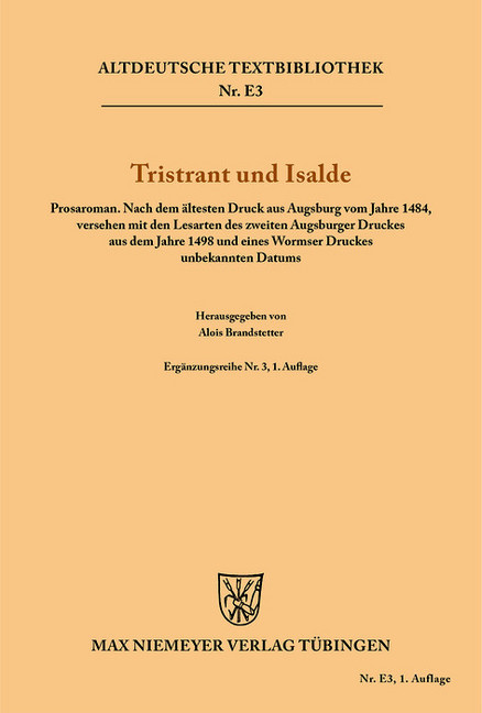 Tristrant und Isalde main product photo