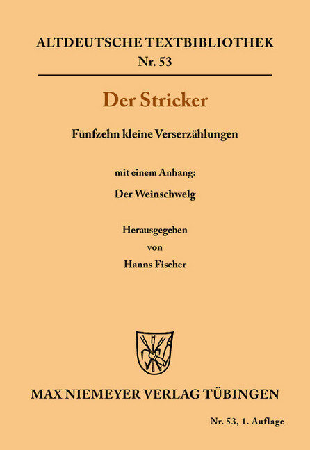 Fünfzehn kleine Verserzählungen main product photo
