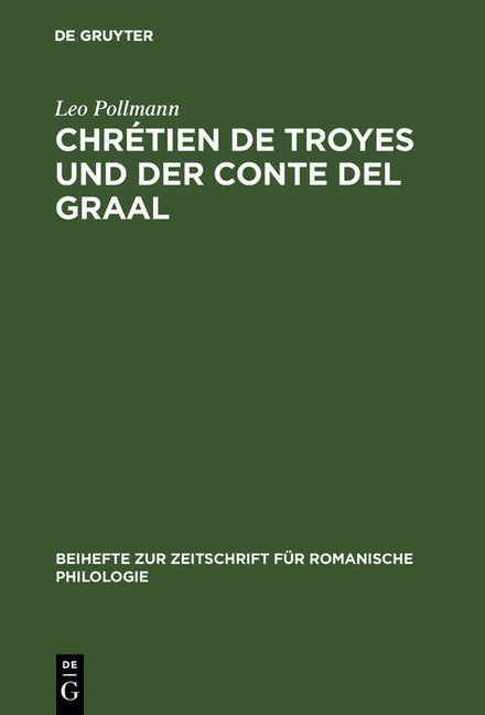 Chrétien de Troyes und der Conte del Graal main product photo