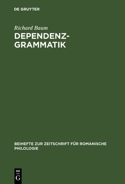 Dependenzgrammatik main product photo