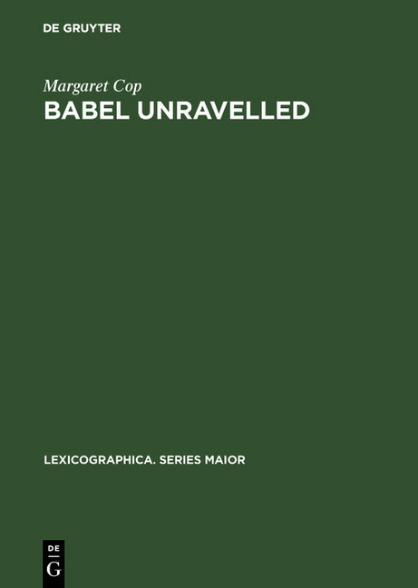 Babel unravelled main product photo