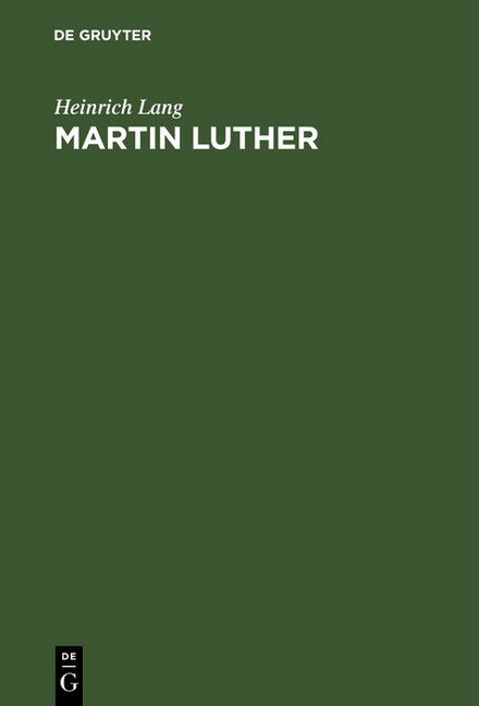 Martin Luther main product photo