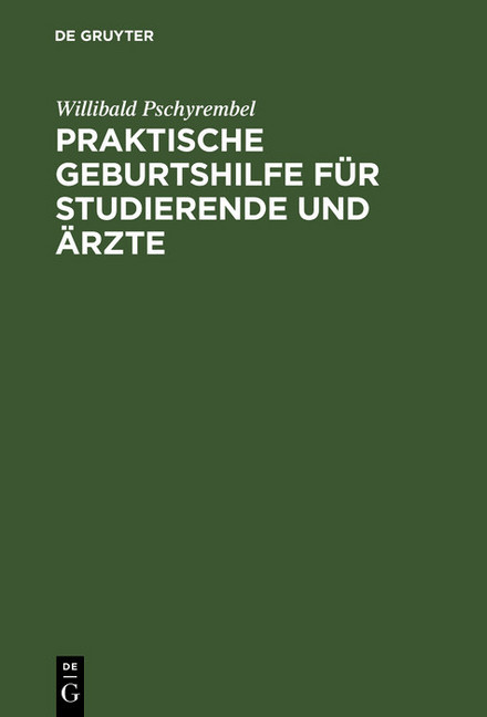 Praktische Geburtshilfe für Studierende und Ärzte main product photo