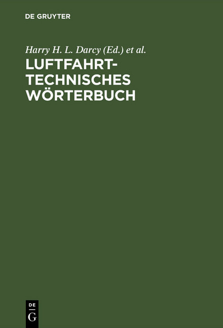 Luftfahrttechnisches Wörterbuch main product photo